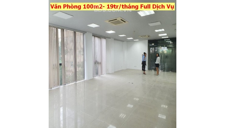 Cho thuê văn phòng phố Chùa Láng 100m2 - 20tr/tháng